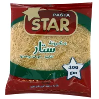 ستار مكرونة 400 جم شعريه