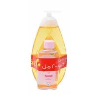 جونسون شامبو جولد 750 مل+زيت عادي 200مل