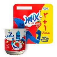 جهينه زبادي مكس فراولة 75جم عرض 4ق وفر 2ج