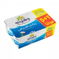جهينه زبادي عرض 5+1 سادة 105جم