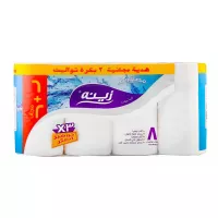 زينة مناديل تواليت مضغوط 6ق+2ق هدية