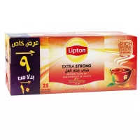 ليبتون شاي 2*1 اتقل 25 فتله عرض