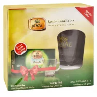 رويال نعناع 50فتلة + مج هدية