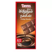 دريم شيكولاته خام غامق 200 جم