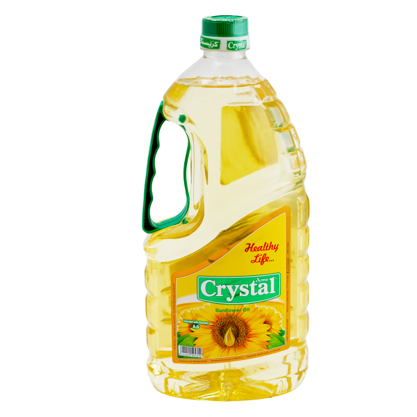 زيت دوار الشمس كريستال زيت دوار شمس 1.6 لتر