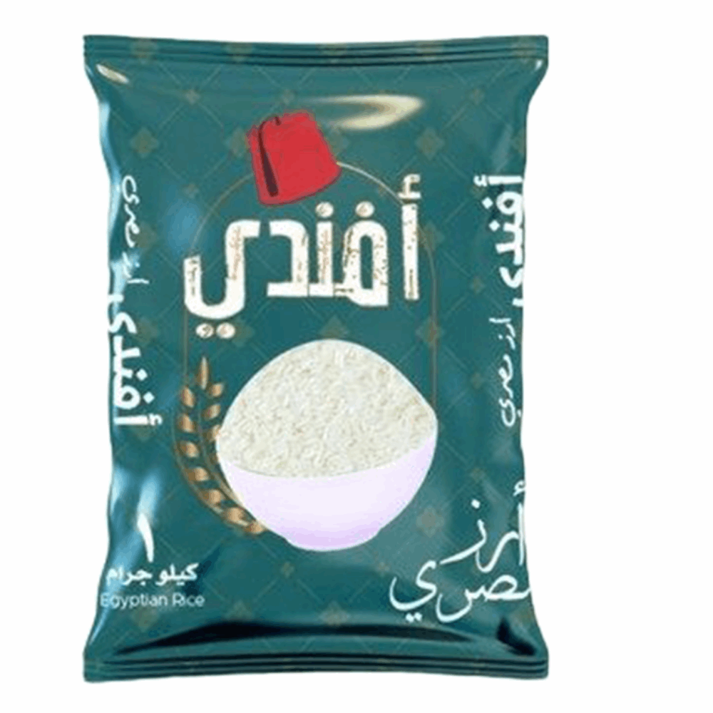 أرز أفندى ارز ابيض 1 كجم