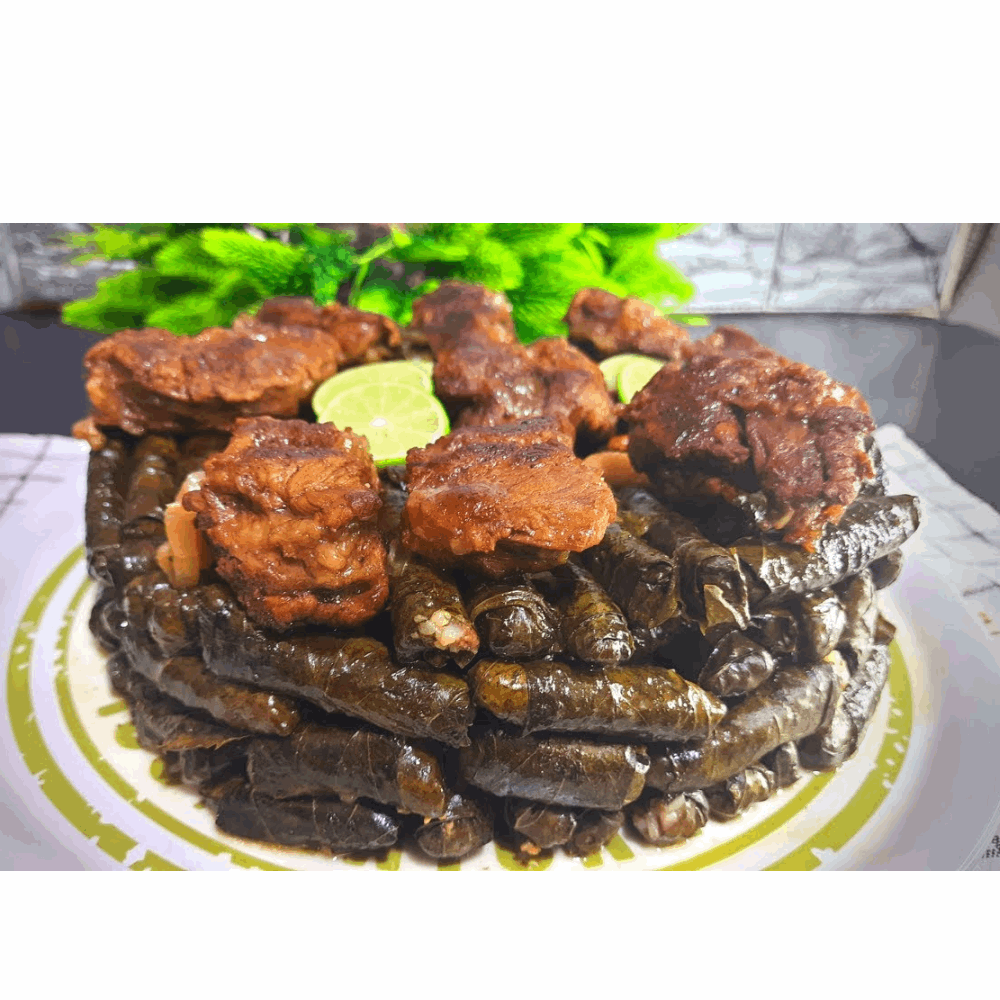 مجمدات خضار بدرى ورق عنب لحمه 1 ك