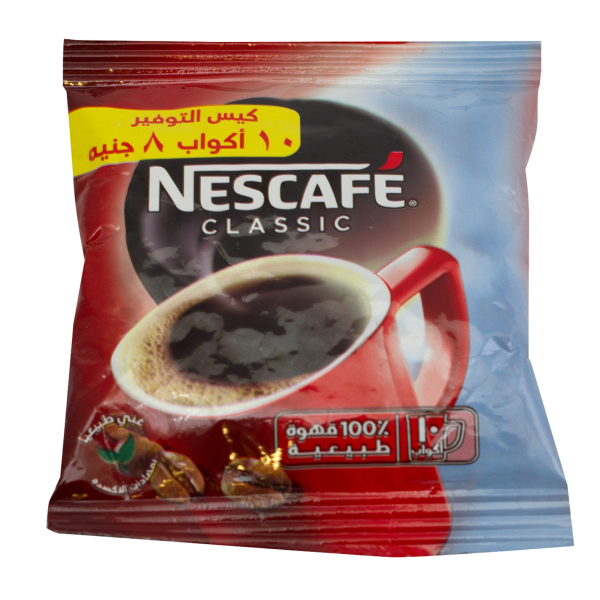 قهوة سريعة التحضير نسكافيه كلاسيك باوتش 18 جم