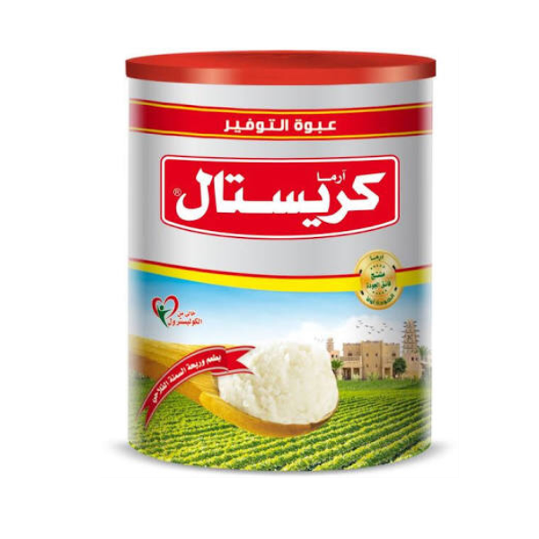 سمنة كريستال سمنة أبيض 2.5 ك