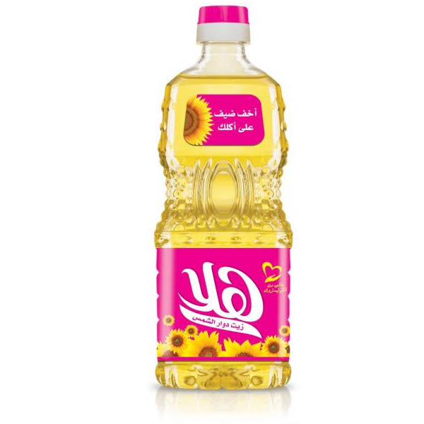زيت دوار الشمس هلا زيت دوار شمس 500 مل