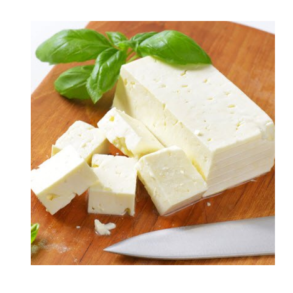 جبن جبنة بيضاء طرية