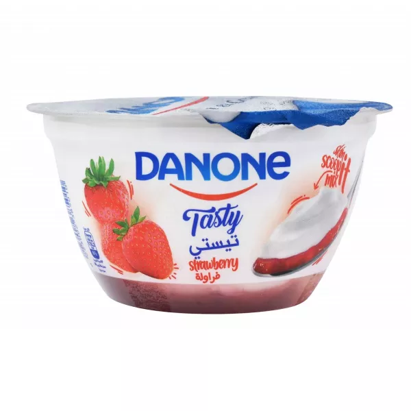 دانون زبادي تيستي فراولة 120جم