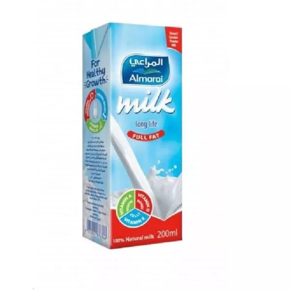 كامل الدسم المراعي حليب كامل الدسم 200 مل