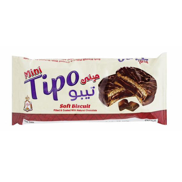 بسكويت الشمعدان تيبو مينى شيكولاتة