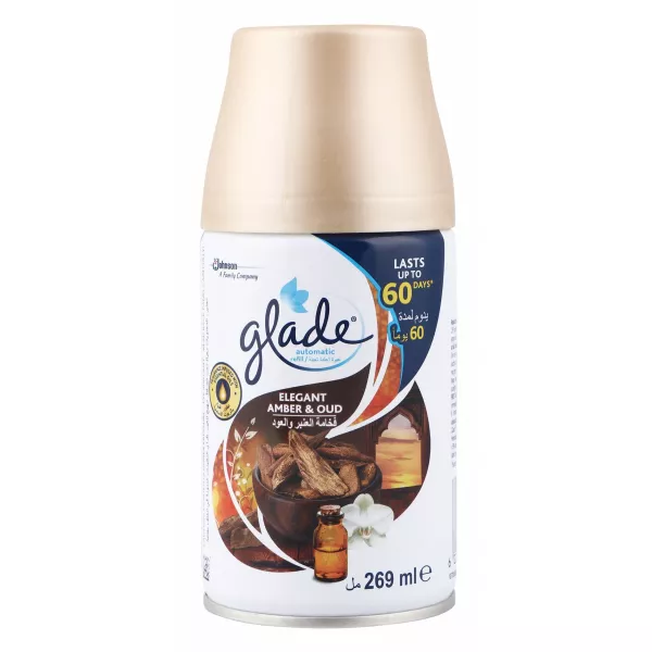 جليد غيار معطر جو اوتوماتيك عود وعنبر 269 مل