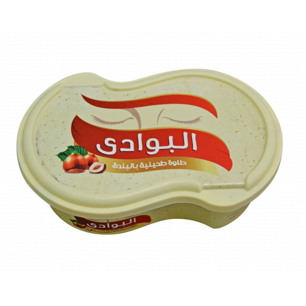 حلاوة طحينية البوادى حلاوة بندق 300جم