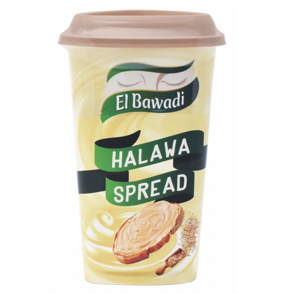 حلاوة طحينية البوادى حلاوه اسبريد ساده 300جم
