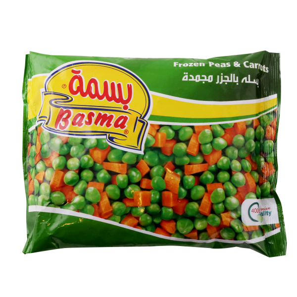 خضار بسمة بسلة وجزر 400جم