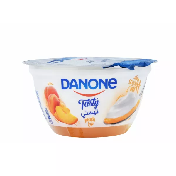 دانون زبادي تيستى خوخ 120جم