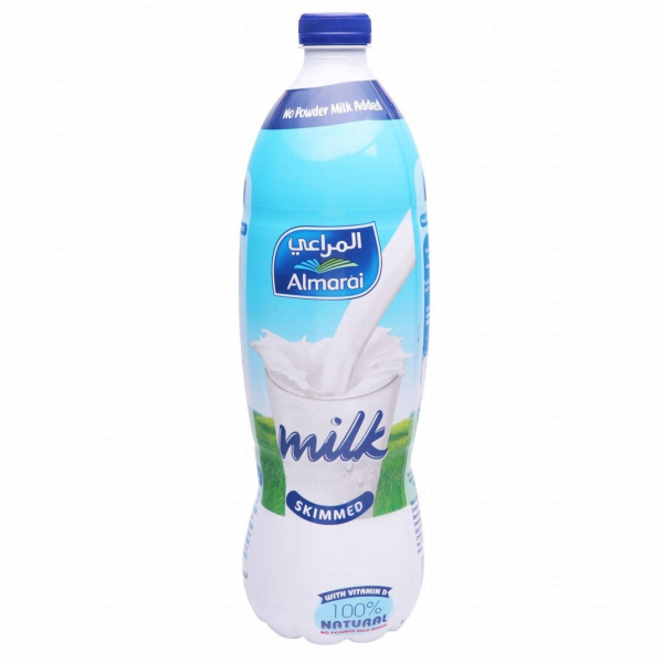 خالي الدسم المراعي حليب خالى الدسم 1.5 لتر