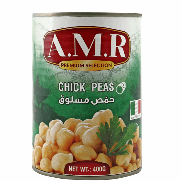بقوليات AMR حمص مطبوخ 400 جم