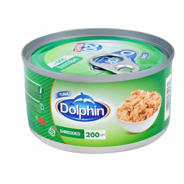 لحوم - أسماك دولفين تونه مفتتة 200جم