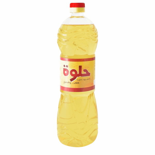 زيت للقلى والطهي حلوة زيت خليط 1 لتر