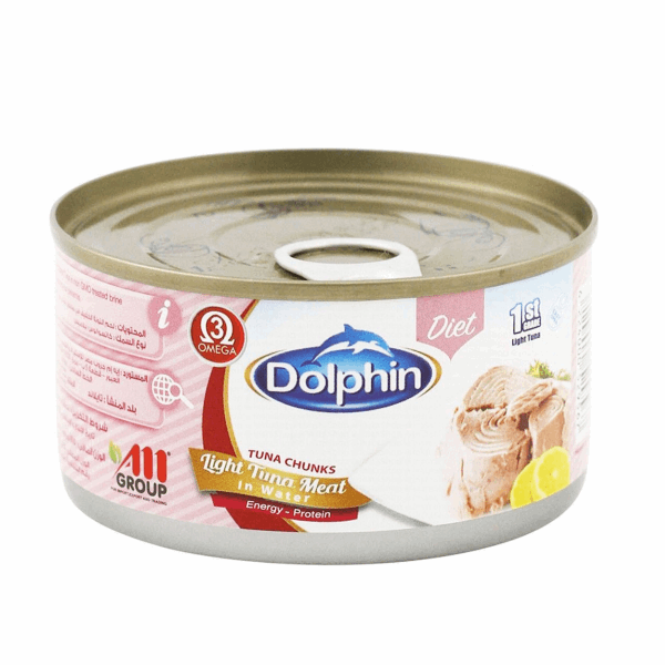 لحوم - أسماك دولفين تونة قطع دايت 170جم