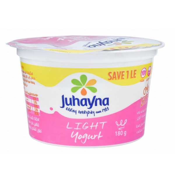 جهينة جهينه زبادي لايت 180جم وفر 1ج