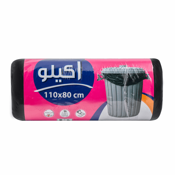 اكياس قمامه كوين رول قمامة 80*110سم 1كجم