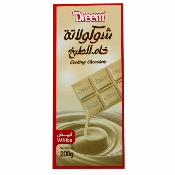 شيكولاته دريم شيكولاته خام ابيض 200 جم