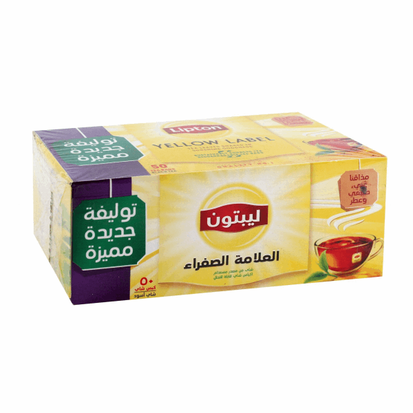 شاي ليبتون شاي 50 فتله