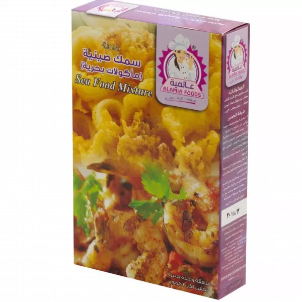 خلطات العالمية علبة خلطة السمك الصينية 35جم